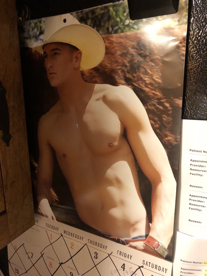 My 70 year old mom’s calendar.