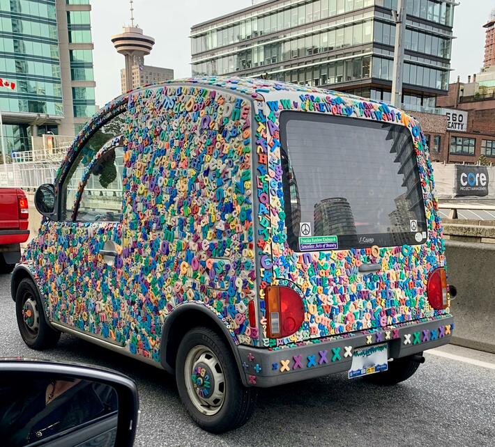 Look what they did to this poor car