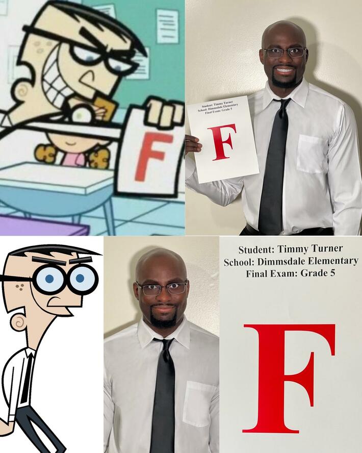 “What’s this? I’m bald with a beard? And my ears look normal? This could only be the work of… fAirY goDpArEnTS!!!”: Cosplay: Mr. Crocker from “The Fairly OddParents”: Feedback Appreciated!