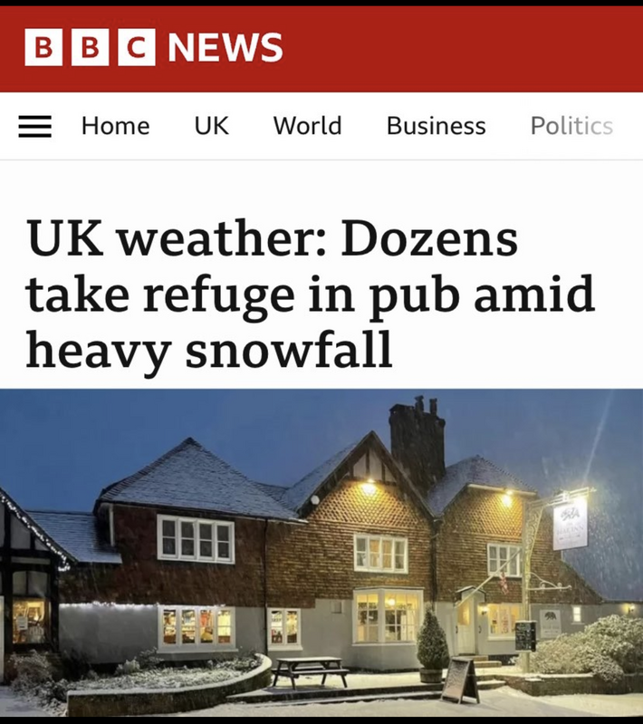 Off to the Winchester and wait for all this to blow over