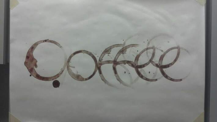 I share an office with a highly caffeinated graphic designer