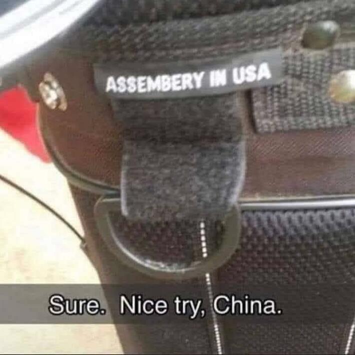 Nice try China!