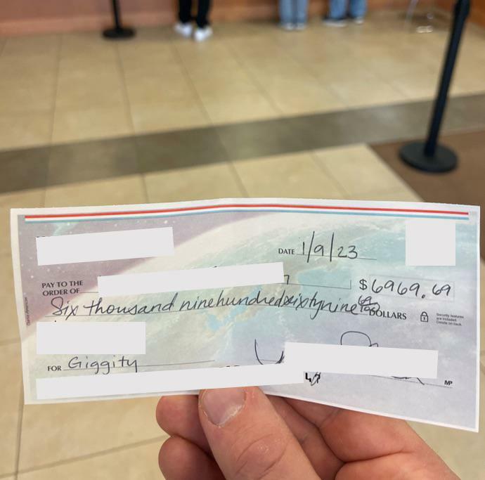 My wife is trying to embarrass me. Giggity.