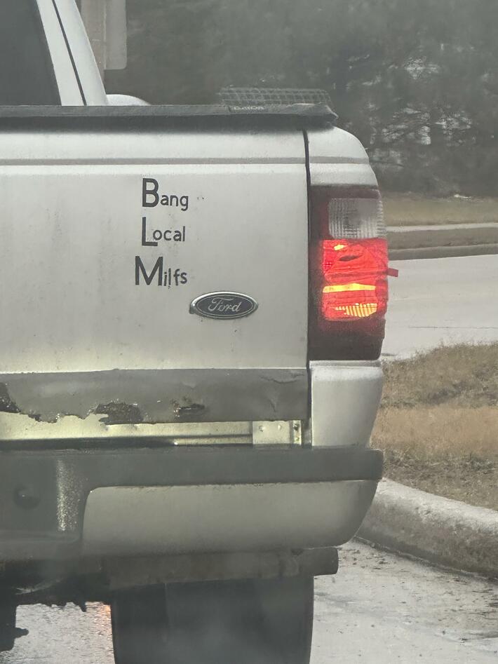 Spotted on my way to work this morning…