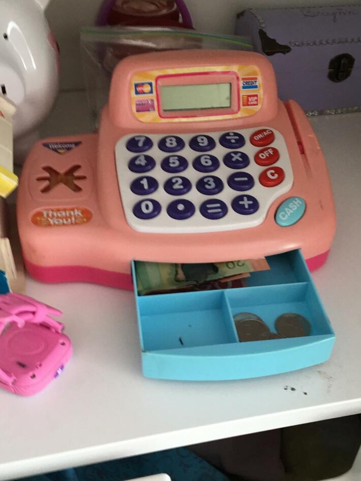 I thought I lost $350 and then three months later I found it in my four year olds room