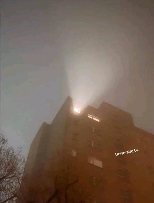 photo taken at campus the night before final exams, what do you think that person is doing