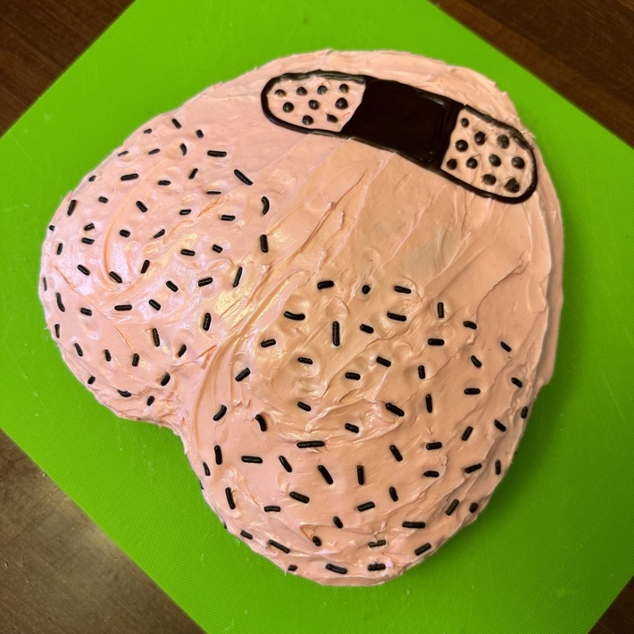 My wife made me a vasectomy cake!