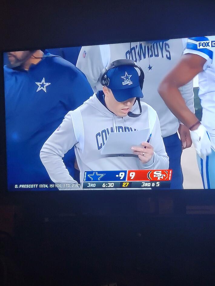 Wife asked me how the score could be a negative.