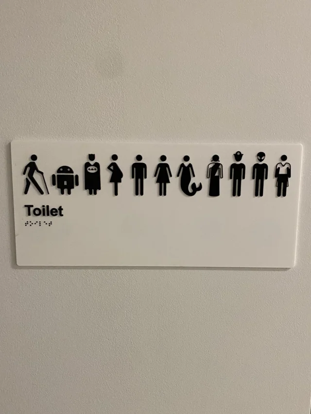 Went to a mental health center's bathroom and found this.