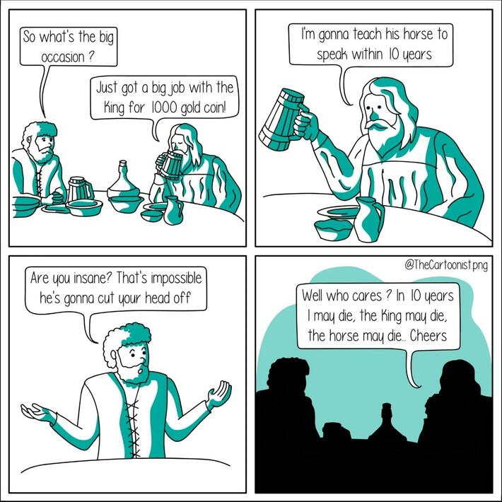 the future is uncertain 🔮