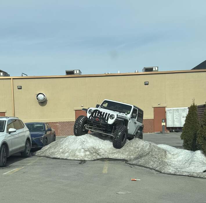 We get it bro you drive a Jeep