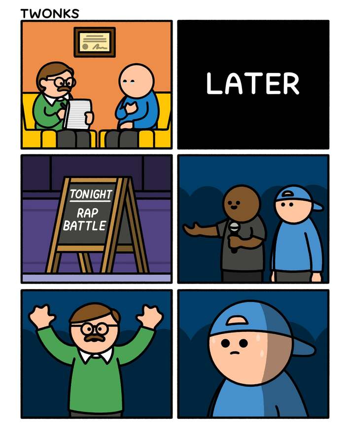 [OC] He's got no chance