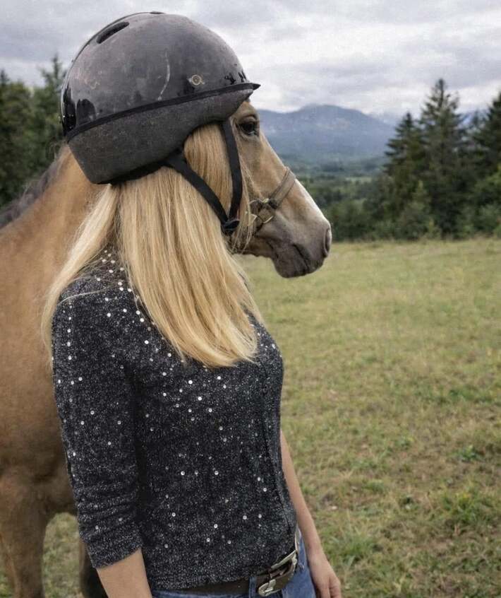 A woman and her horse