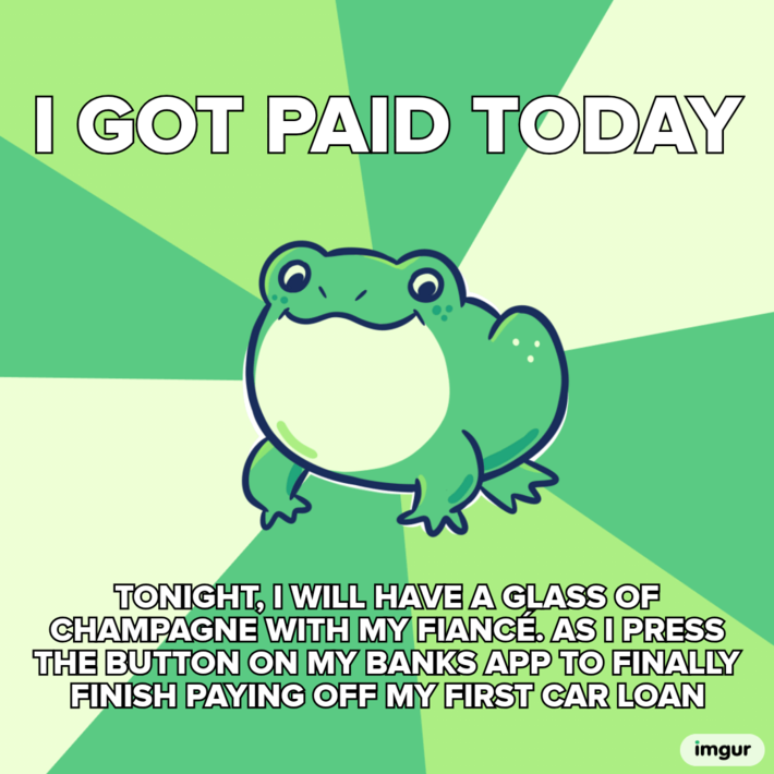 The best feeling in the world to start the weekend