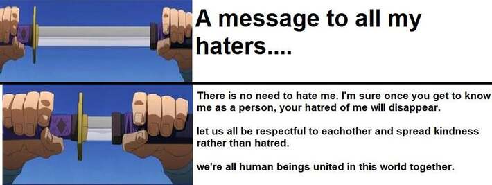 Lets not hate