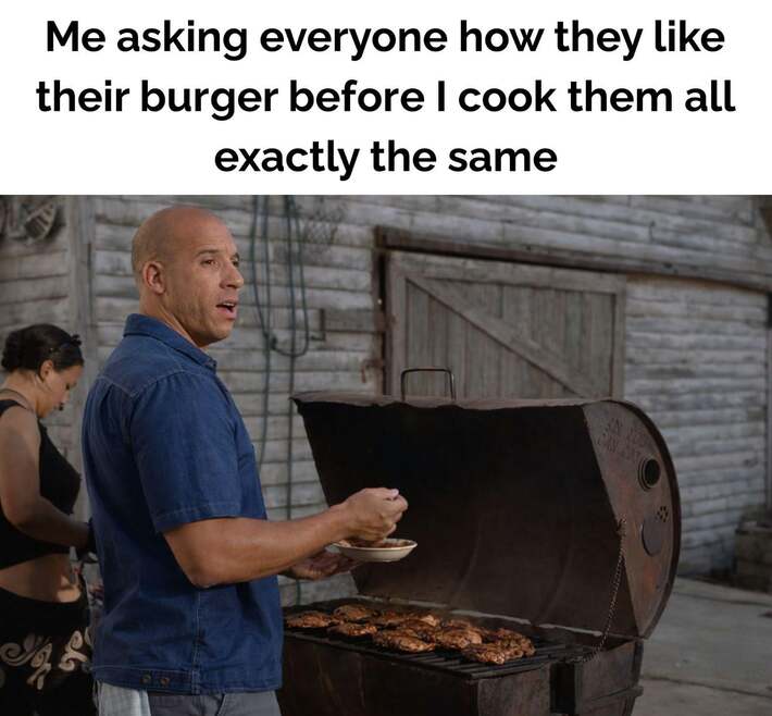 Ain't no 5 star restaurant over here 😂