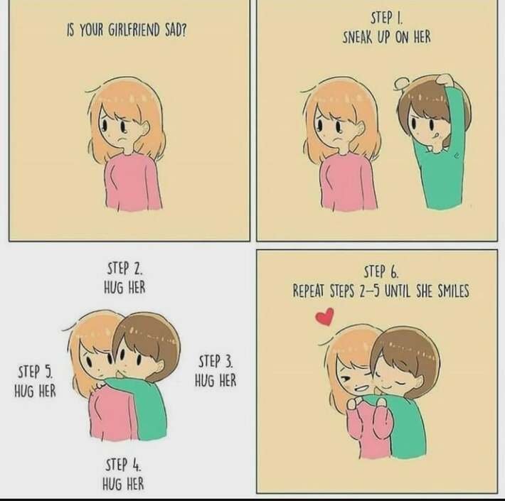 Is your girlfriend sad?