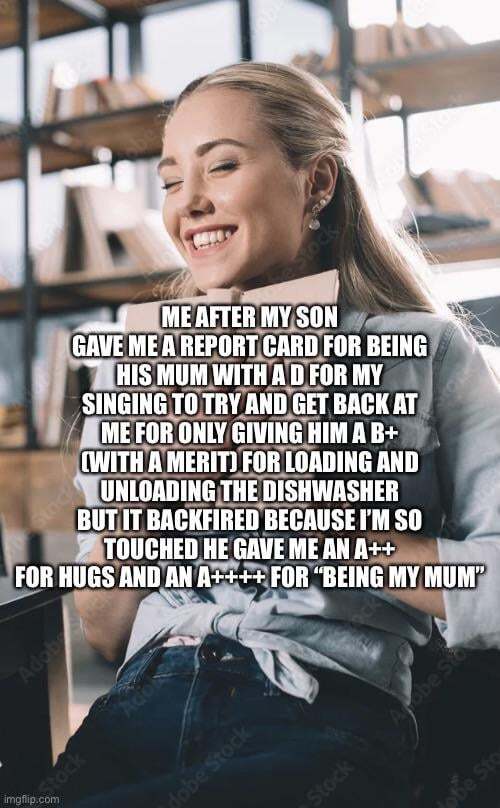 Story and my grades in the comments.