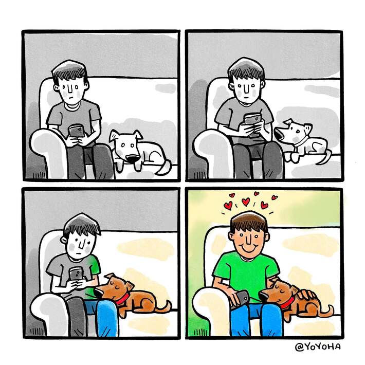 the chin rest moment