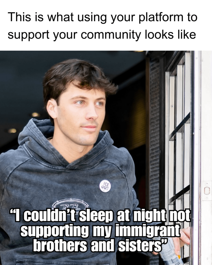 I love seeing celebrities and reality stars using their platform for good!