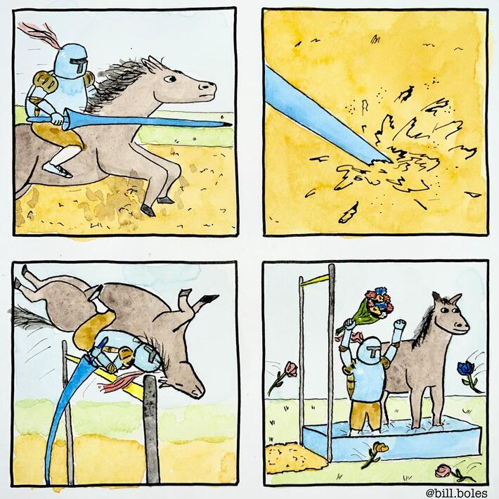 Jousting