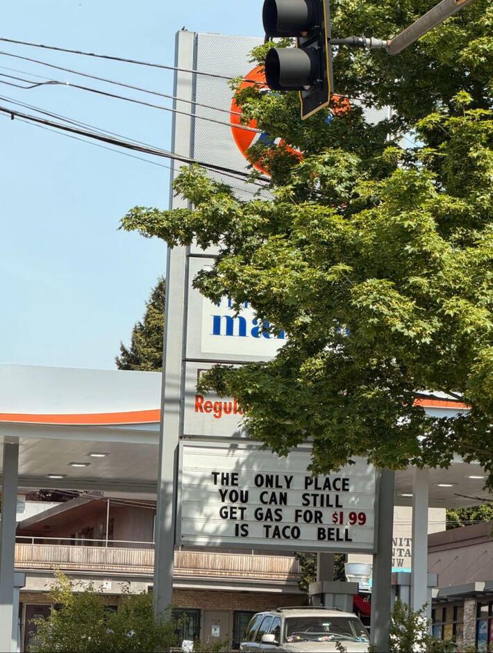 Gas for cheap