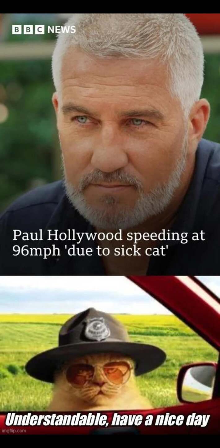 A wholesome use of excessive speed