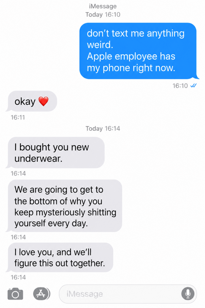 True love doesn’t exis...It does