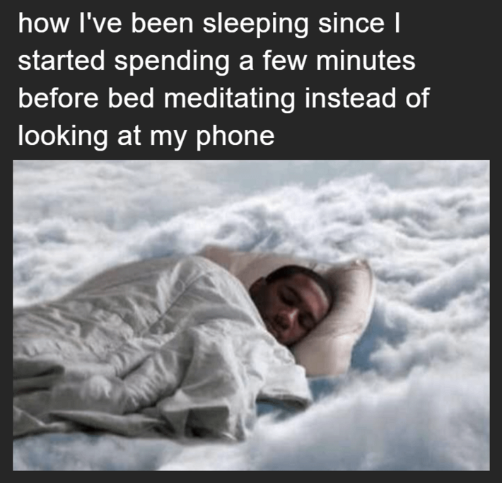 Like I'm on a cloud ZzZzZ