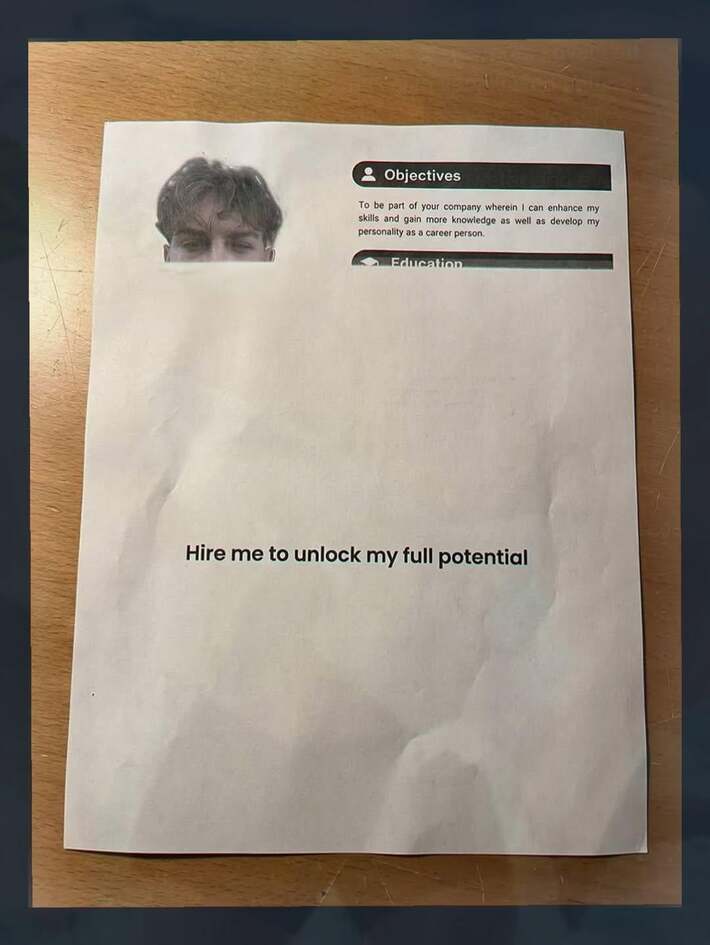 Since the job market want to fool us.Thank me later mate