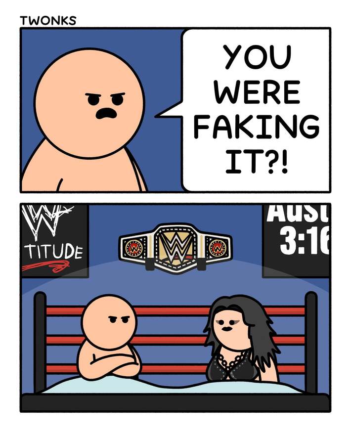 [OC] it was all fake