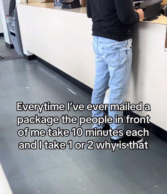 Same thing for picking up a prescription!