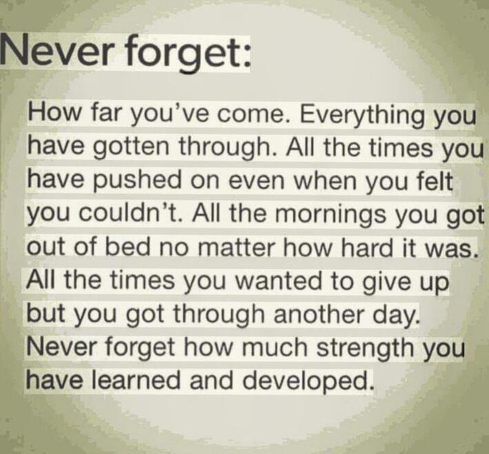 Never forget..