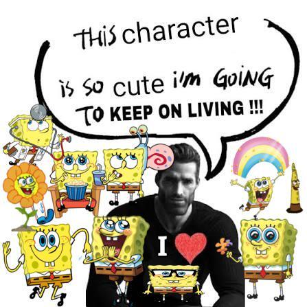 live laugh spongebob