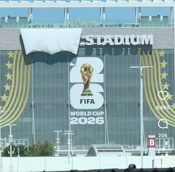 For the WC, Levi had to remove the branding from the statium. This was their solution.