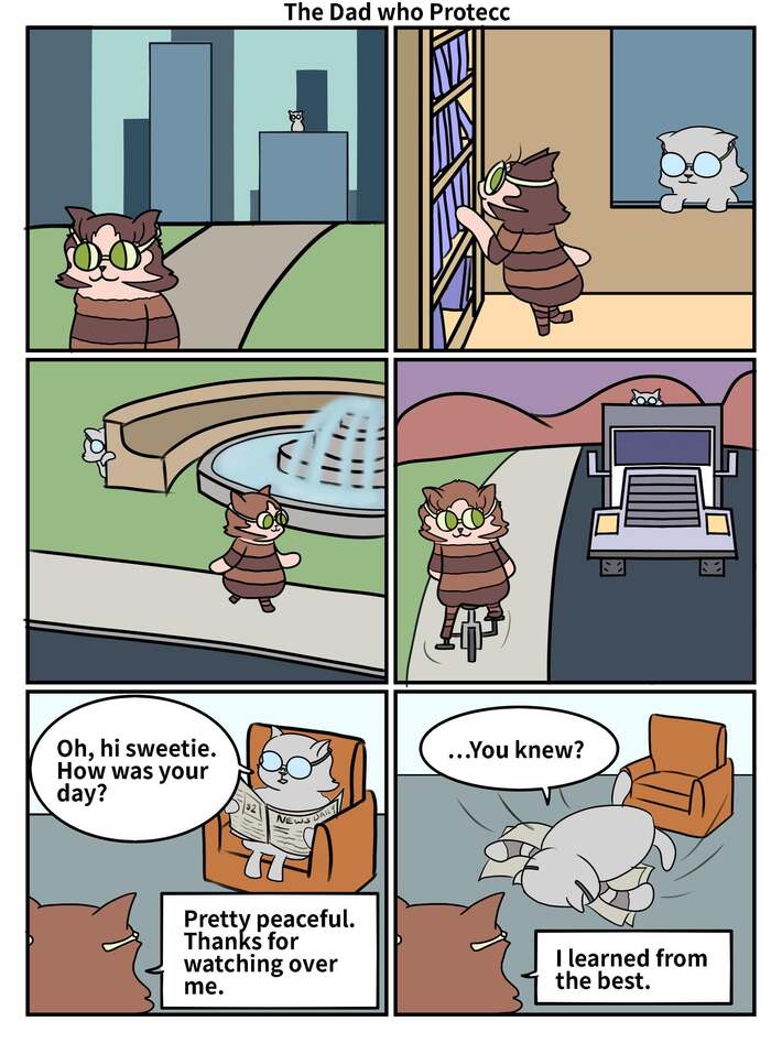 The Dad who Protecc