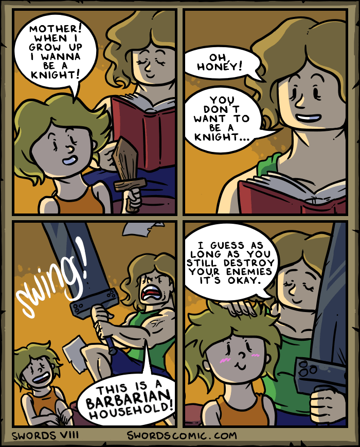 Mom knows best [OC]