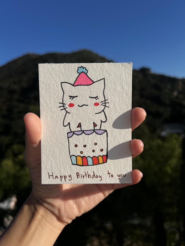 For someone spending their birthday alone today 🎂