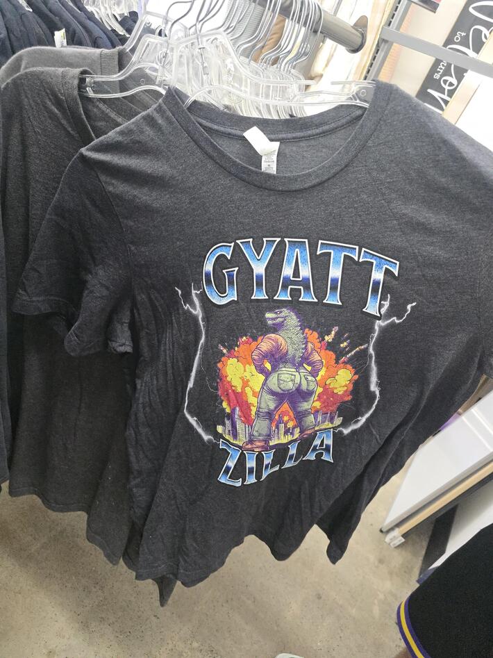 I love thrift shopping