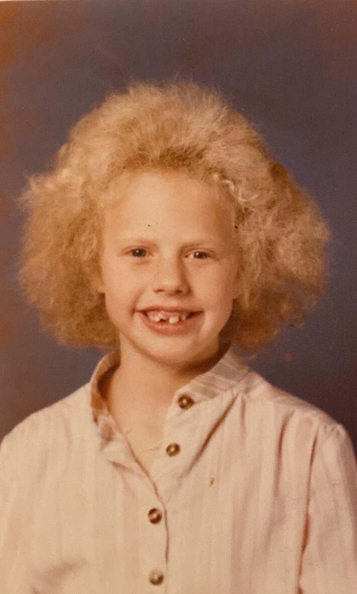 Dad wouldn’t let my mom get me a retake.