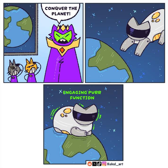 Kill them with cuteness