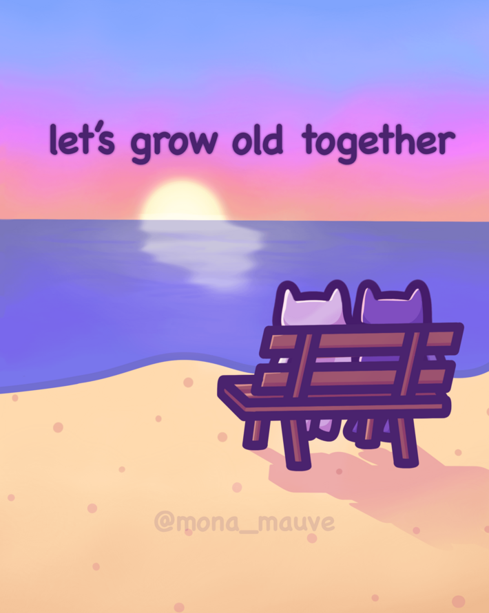 Let's grow old together [OC]