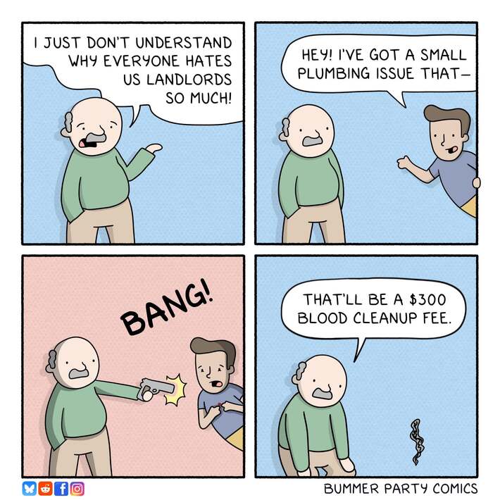 Why all the landlord hate?