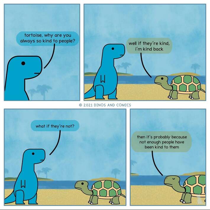 Be like tortoise
