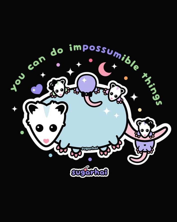 positive possum (oc)