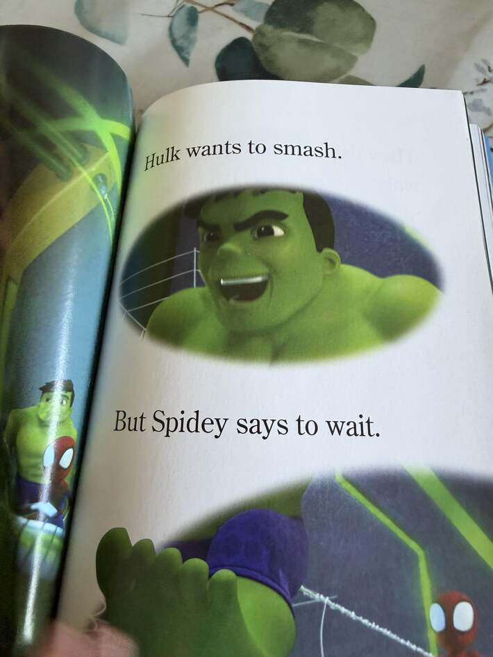 Spidey showing an important lesson in consent.
