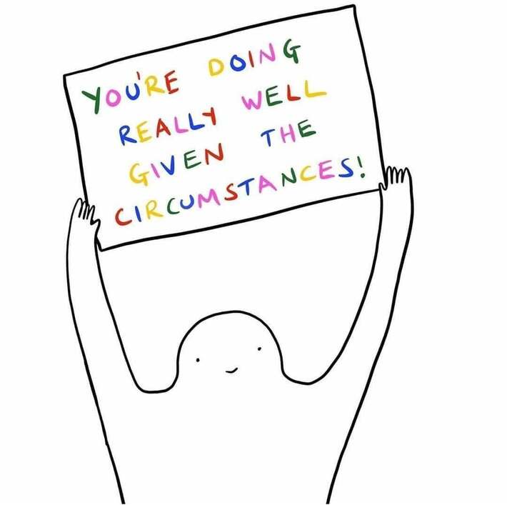 Just keep going.
