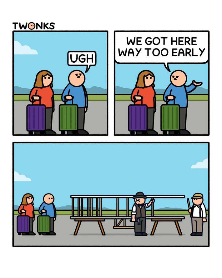 [OC] way too early