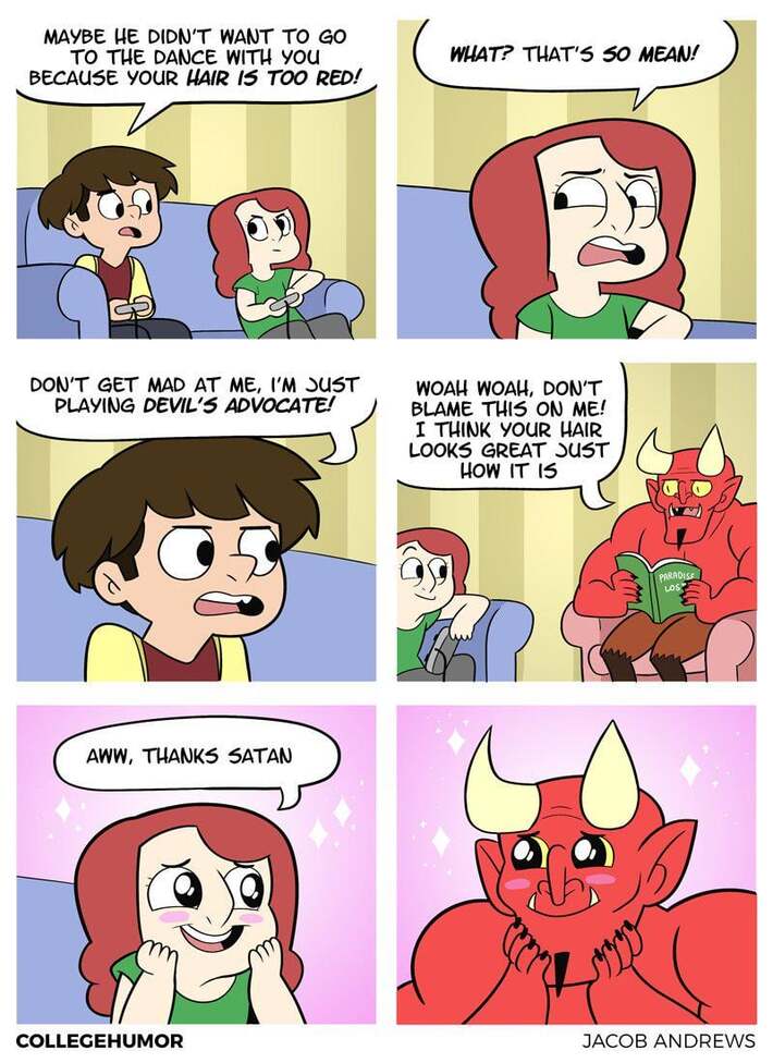 Aww, thanks Satan