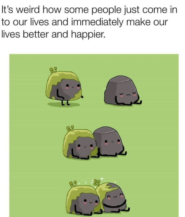 Oh to be loved and feel better!